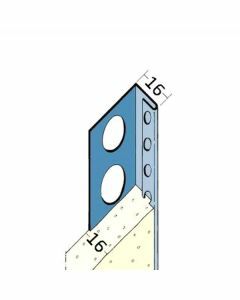 Knauf Aquapanel Stopprofiel RVS 16x28x3000mm