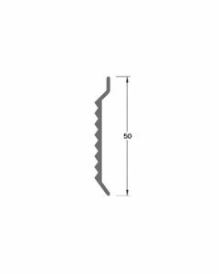 Roval Alu Knelprofiel 50mm (lengte 2,5m)