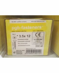 PGB Spaanderplaatschroef VK-Z 3,5x12mm (200 stuks)