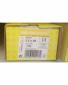PGB Spaanderplaatschroef VK-Z 3,5x40mm (200 stuks)