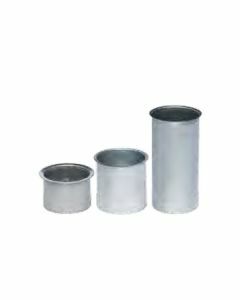 NedZink Tapbuis rond Ø100mm (lengte 20cm)