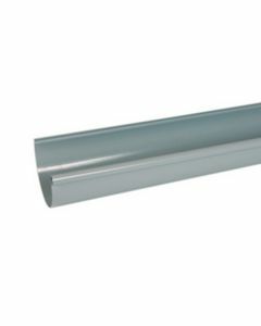 Nicoll dakgoot LG25 lichtgrijs 115mm (4m)