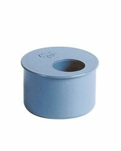 Nicoll PVC Excentrisch verloopstuk inwendig M/S Ø63/100 grijs