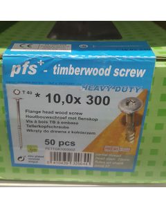 PGB Flenskophoutschroef P17 10x300mm (50 stuks)