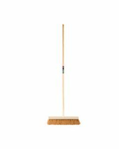 Polet Zaalbezem kokos 40cm met steel