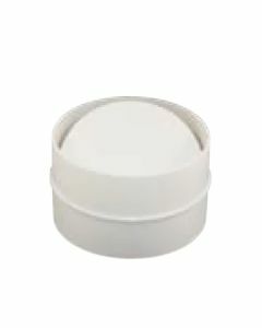 Renson Verbindingsstuk 7007 met terugslagklep Ø125mm wit