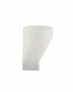 Renson Verbindingsstuk 7021 plat/rond 110x55mm-Ø100mm wit