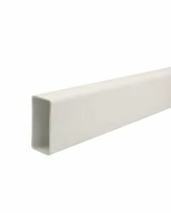 Renson Vlakkanaal 7028 110x55mm wit (lengte 1m)
