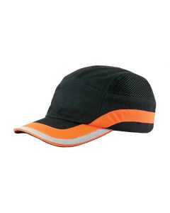 Antischokpet werf zwart/oranje