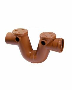 Nicoll PVC Sifon met schroefstoppen Ø110