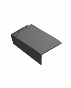 Monier Signy Gevelpan Links Double Black Mat