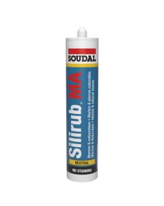 Soudal Silirub MA zwart 310ml