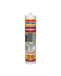 Soudal Universeel silicone grijs 310ml