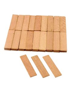 Soudal Houten steunblokjes 26x1x80mm naturel (200stuks)