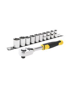 Stanley 11-delige Dopsleutelset 3/8" 72T