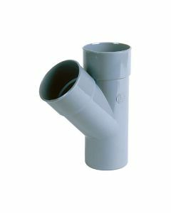 Nicoll PVC Y-stuk 45° M/S Ø32 grijs