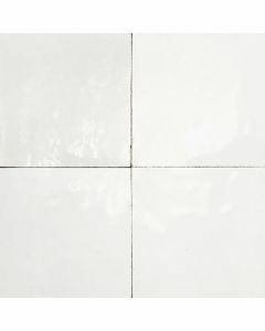 Zellige 10x10 wit n4